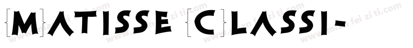 Matisse Classi字体转换
